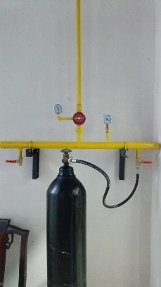 Pembuatan Instalasi Pipa Gas Coffee Shop