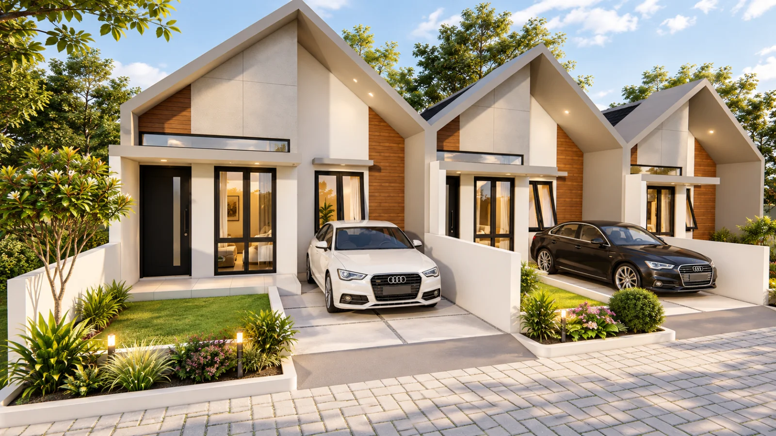 Facade Rumah Perumahan FLPP
