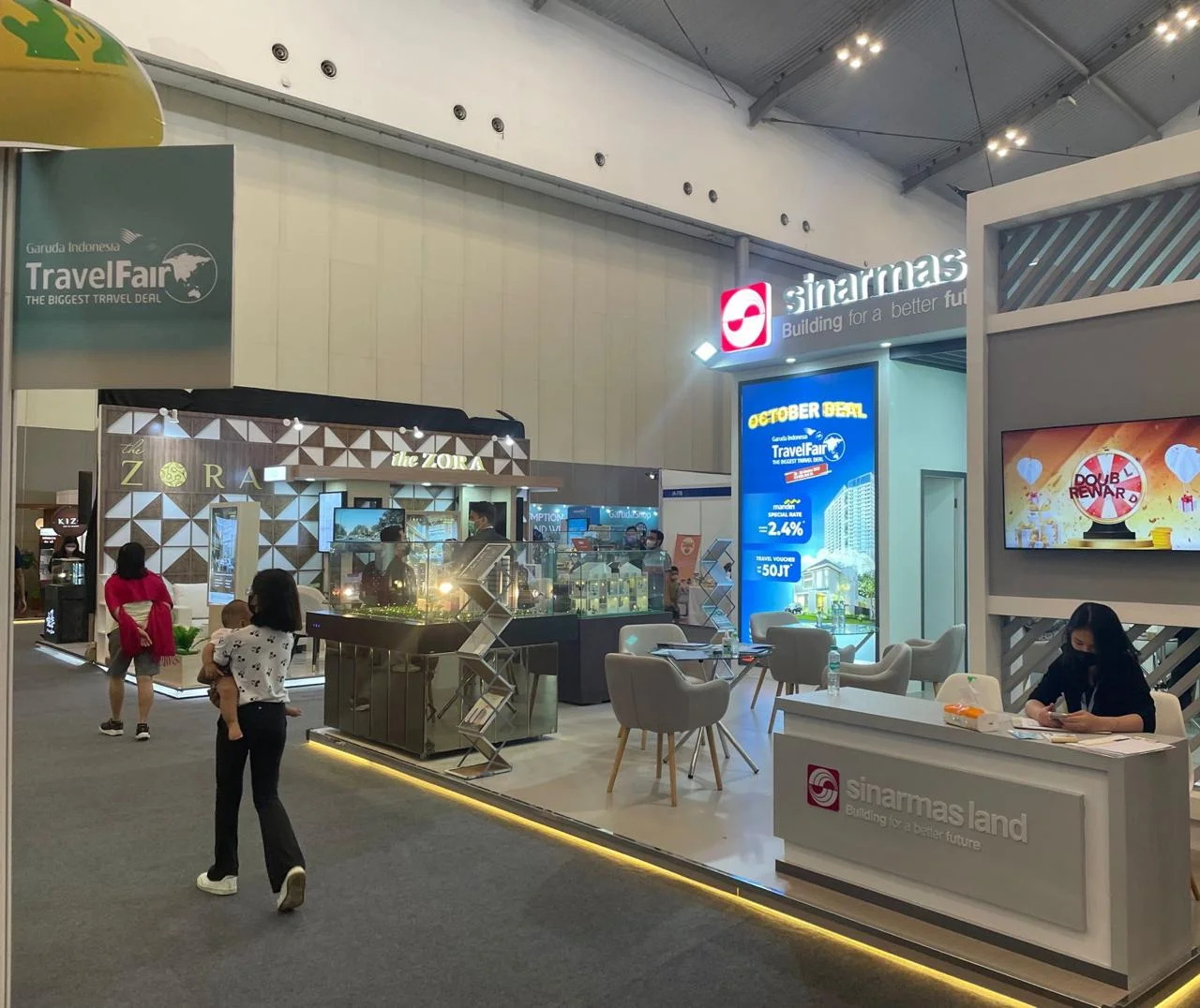 Pengadaan barang untuk booth